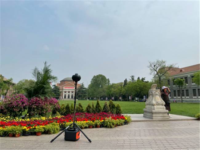 獨家多鏈路全景式VR直播，在快手看清華110周年校慶